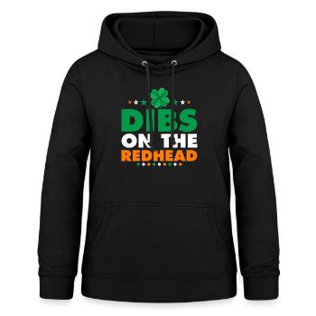 Dibs Sur La Rousse - Sweat à capuche Femme - noir - Devant - AI Model Female 172 light (172cm)