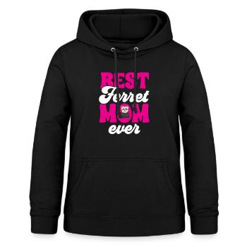 Frettchen Besitzer Frettchen - Frauen Hoodie - Schwarz - Vorne - AI Model Female 172 light (172cm)