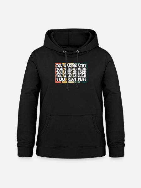 Depression und bipolares Bewusstsein: - Frauen Hoodie - Schwarz