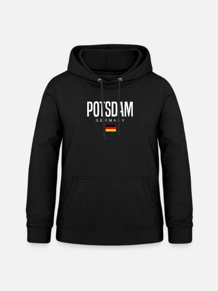 Potsdam - Frauen Hoodie - Schwarz