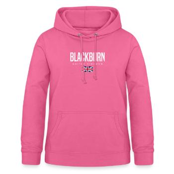 Blackburn, United Kingdom - Women's Hoodie - pink - Front - AI Model Female 172 light (172cm)