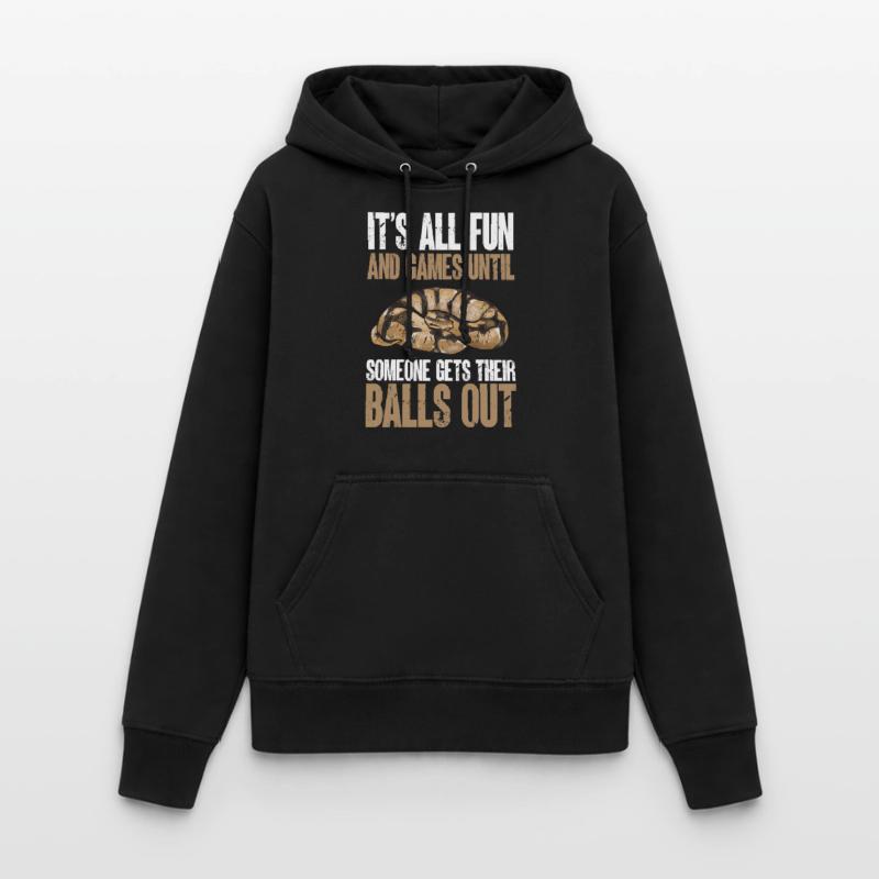 Ball Python Schlange Königspython Frauen Hoodie