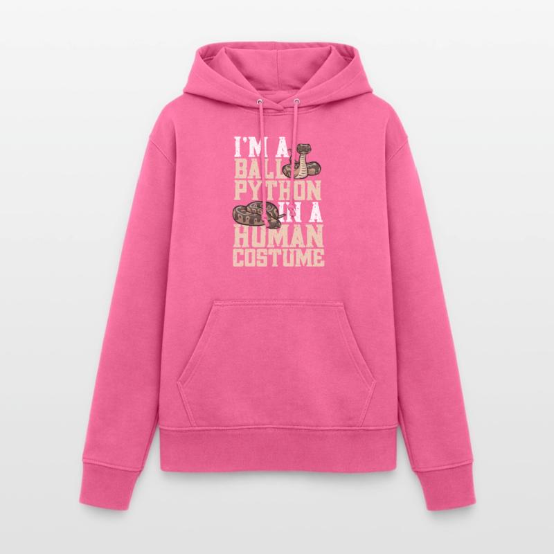 Ball Python Snake King Python Sweat à capuche Femme