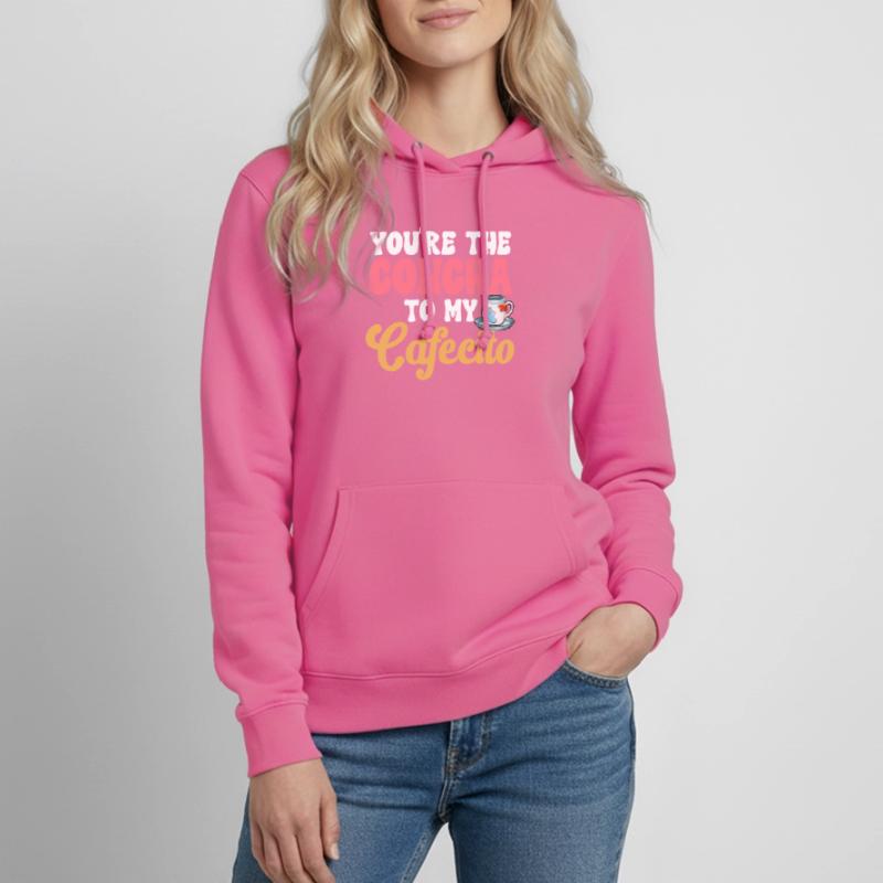 Concha Hispanique Mexicain Pan Dulce Sweat à capuche Femme