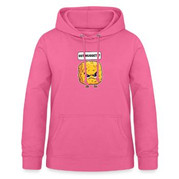 Pépite de poulet Vous avez des pépites ? - Sweat à capuche Femme - rose - Devant - AI Model Female 172 light (172cm)