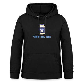 Mayonnaise Kein Instrument - Frauen Hoodie - Schwarz - Vorne - AI Model Female 172 light (172cm)