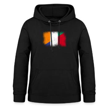 Elfenbeinküste Farnkreich - Frauen Hoodie - Schwarz - Vorne - AI Model Female 172 light (172cm)