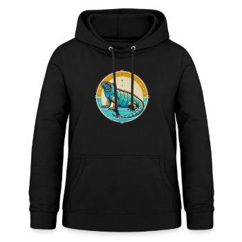 Ecuador Quito Guayaquil Ecuadorianische - Frauen Hoodie - Schwarz - Vorne - AI Model Female 172 light (172cm)