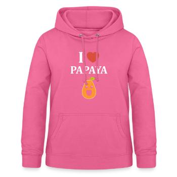 Papaya - Frauen Hoodie - Pink - Vorne - AI Model Female 172 light (172cm)