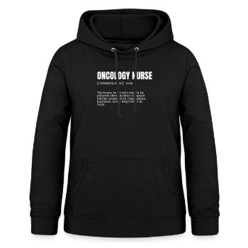 Definition Of Top Occupations For Women Dictionary - Frauen Hoodie - Schwarz - Vorne - AI Model Female 172 light (172cm)