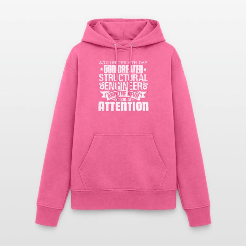 God Created Structural Engineer Women's Hoodie