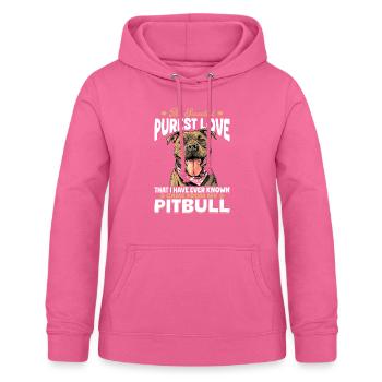 Pitbull Terrier Dog Owner - Frauen Hoodie - Pink - Vorne - AI Model Female 172 light (172cm)