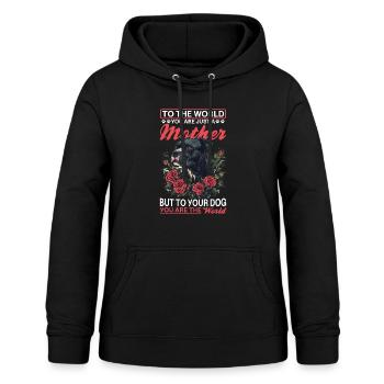 Pitbull Terrier Dog Owner - Frauen Hoodie - Schwarz - Vorne - AI Model Female 172 light (172cm)