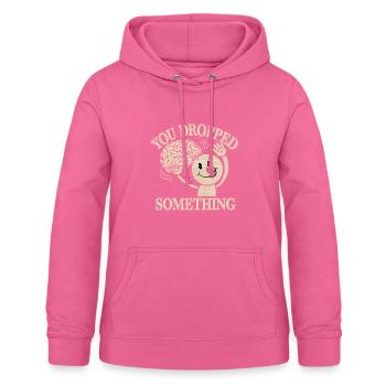 You Dropped Something 8 - Frauen Hoodie - Pink - Vorne - AI Model Female 172 light (172cm)