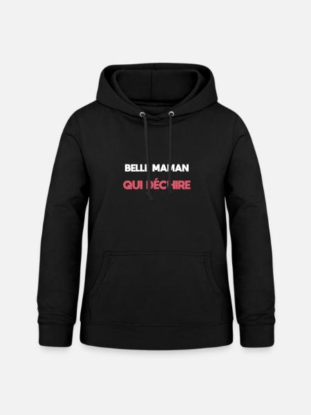 Stiefmutter Stiefmutter Stiefmutter - Frauen Hoodie - Schwarz