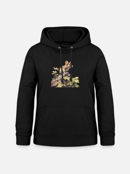 Mäuse Maus - Frauen Hoodie - Schwarz