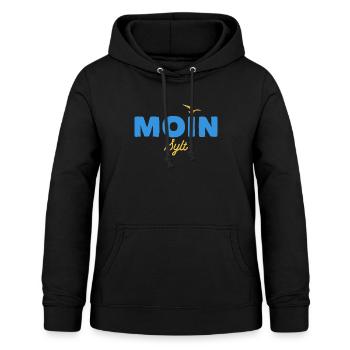 Nordsee Moin Sylt - Frauen Hoodie - Schwarz - Vorne - AI Model Female 172 light (172cm)