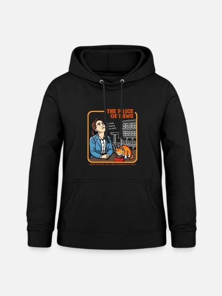 Der Preis der Pfoten - Frauen Hoodie - Schwarz
