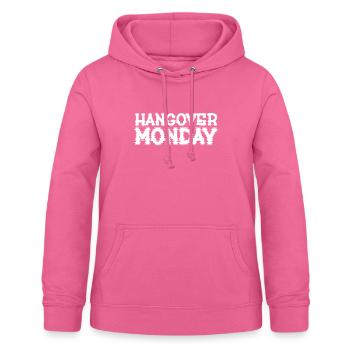 Hangover Monday - Women's Hoodie - pink - Front - AI Model Female 172 light (172cm)