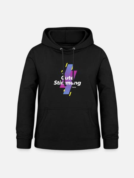 gute stimmung - Frauen Hoodie - Schwarz