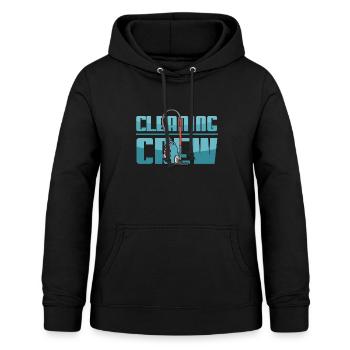 Staubsauger Reinigung Reinigungskraft Geschenk - Frauen Hoodie - Schwarz - Vorne - AI Model Female 172 light (172cm)