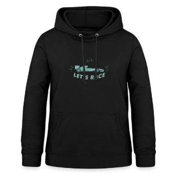 Racing Driver Racing Car Racing Car Gift Idea - Women's Hoodie - black - Front - AI Model Female 172 light (172cm)
