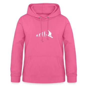 Snowboard - Frauen Hoodie - Pink - Vorne - AI Model Female 172 light (172cm)