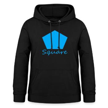 Wrong Square Shape - Women's Hoodie - black - Front - AI Model Female 172 light (172cm)