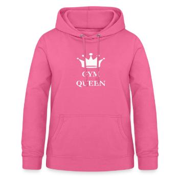 Gym Queen - Sweat à capuche Femme - rose - Devant - AI Model Female 172 light (172cm)