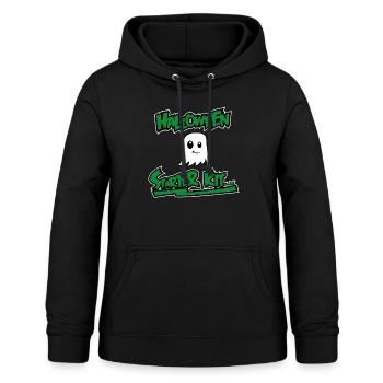 Kit de démarrage d'Halloween - Sweat à capuche Femme - noir - Devant - AI Model Female 172 light (172cm)
