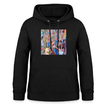 la danse - Sweat à capuche Femme - noir - Devant - AI Model Female 172 light (172cm)