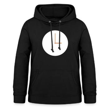 Uhr - Frauen Hoodie - Schwarz - Vorne - AI Model Female 172 light (172cm)