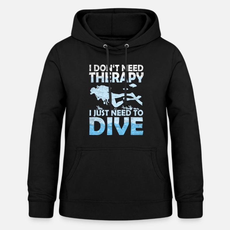 Diver - Women's Hoodie - black