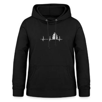 30. Geburtstag - Frauen Hoodie - Schwarz - Vorne - AI Model Female 172 light (172cm)