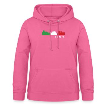 Neapel Italien - Frauen Hoodie - Pink - Vorne - AI Model Female 172 light (172cm)