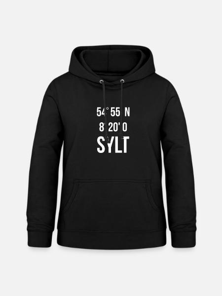 Sylt - Frauen Hoodie - Schwarz