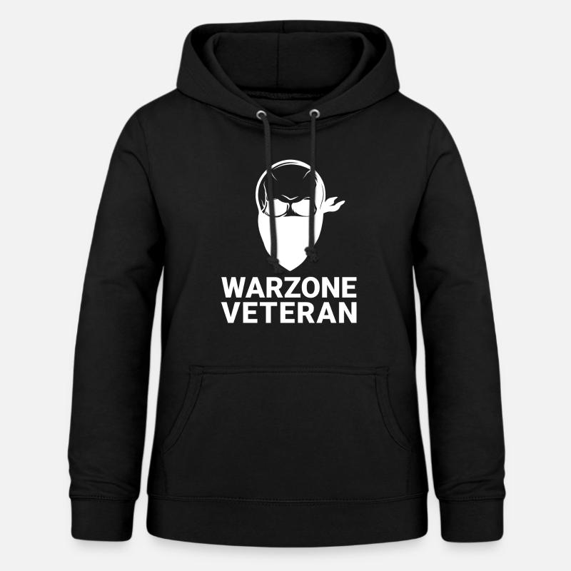 Warzone Vétéran COD - Sweat à capuche Femme - noir