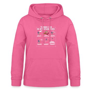 Minnesota - Frauen Hoodie - Pink - Vorne - AI Model Female 172 light (172cm)