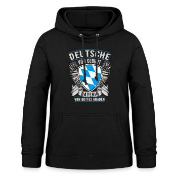 Bayerin von Gottes Gnaden - Frauen Hoodie - Schwarz - Vorne - AI Model Female 172 light (172cm)