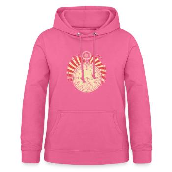 Uhrmacher Uhr - Frauen Hoodie - Pink - Vorne - AI Model Female 172 light (172cm)