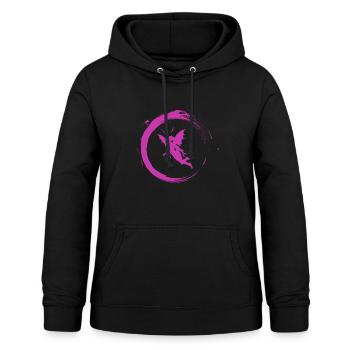 Fee - Frauen Hoodie - Schwarz - Vorne - AI Model Female 172 light (172cm)