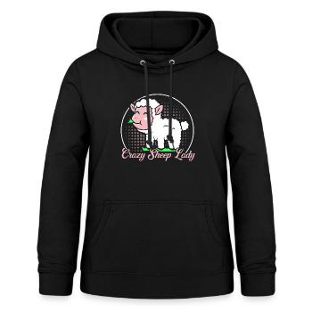Schafzucht Landwirt Nutztier Schafe Geschenk - Frauen Hoodie - Schwarz - Vorne - AI Model Female 172 light (172cm)