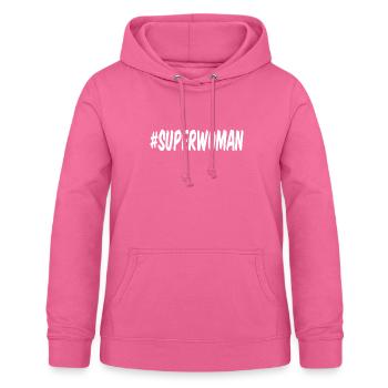 Superwoman Mama Tante Oma Geschenk Powerfrau - Frauen Hoodie - Pink - Vorne - AI Model Female 172 light (172cm)