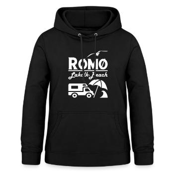 Lakolk Beach - Frauen Hoodie - Schwarz - Vorne - AI Model Female 172 light (172cm)