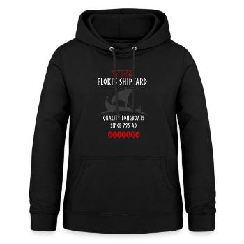 Viking Blood Norse Warriors Roots Giftfor himfor h - Frauen Hoodie - Schwarz - Vorne - AI Model Female 172 light (172cm)