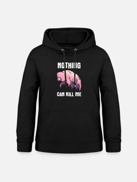 Bärtierchen - Frauen Hoodie - Schwarz