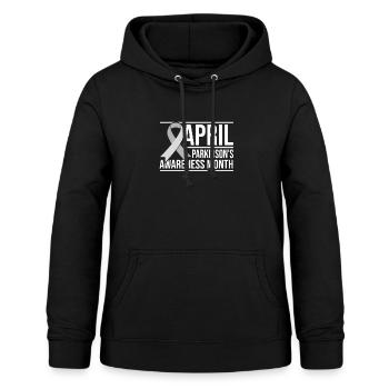 Parkinson Schüttellähmung Krankheit - Frauen Hoodie - Schwarz - Vorne - AI Model Female 172 light (172cm)