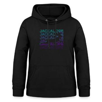Schakalope Cryptids Cryptozoology Retro - Women's Hoodie - black - Front - AI Model Female 172 light (172cm)