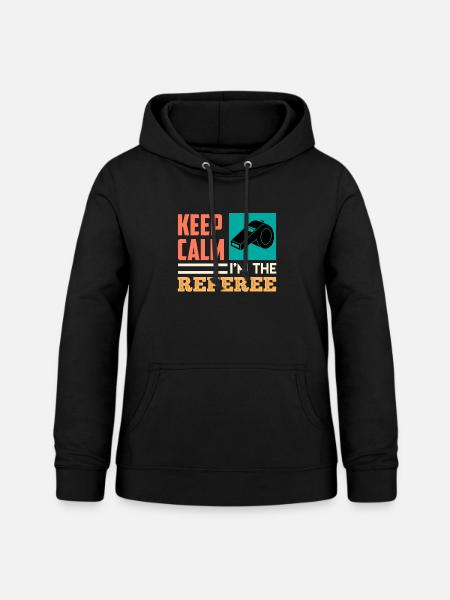 Ich bin der Schiedsrichter - Frauen Hoodie - Schwarz