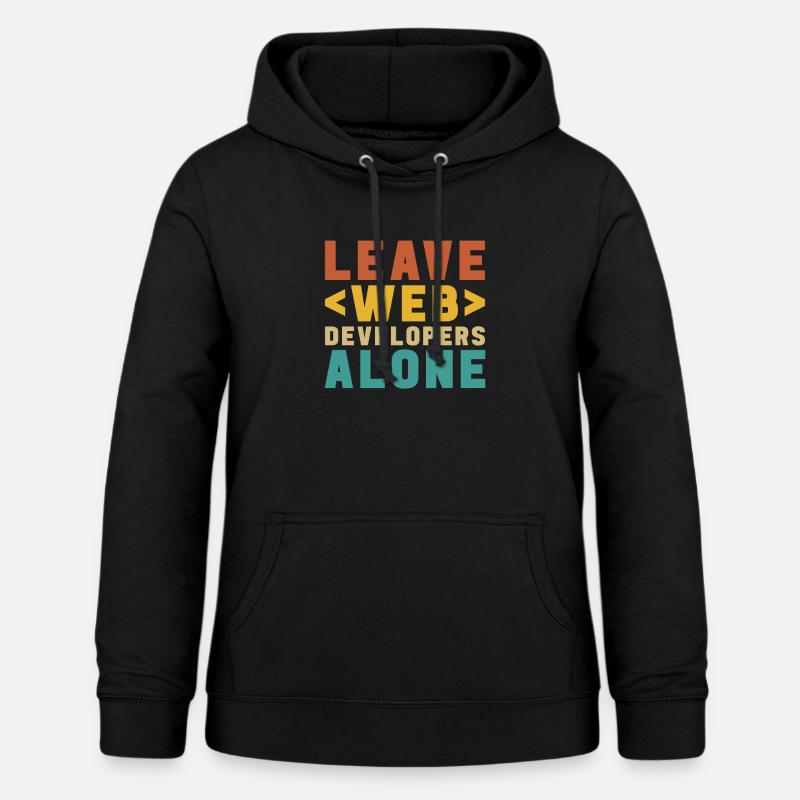 Web Developer Webdeveloper Web Developer - Women's Hoodie - black